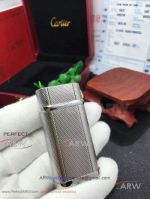 ARW 1:1 Perfect Replica 2019 New Style Cartier Classic Fusion Sliver Lighter Cartier 316L SS Sliver Cap Jet Lighter